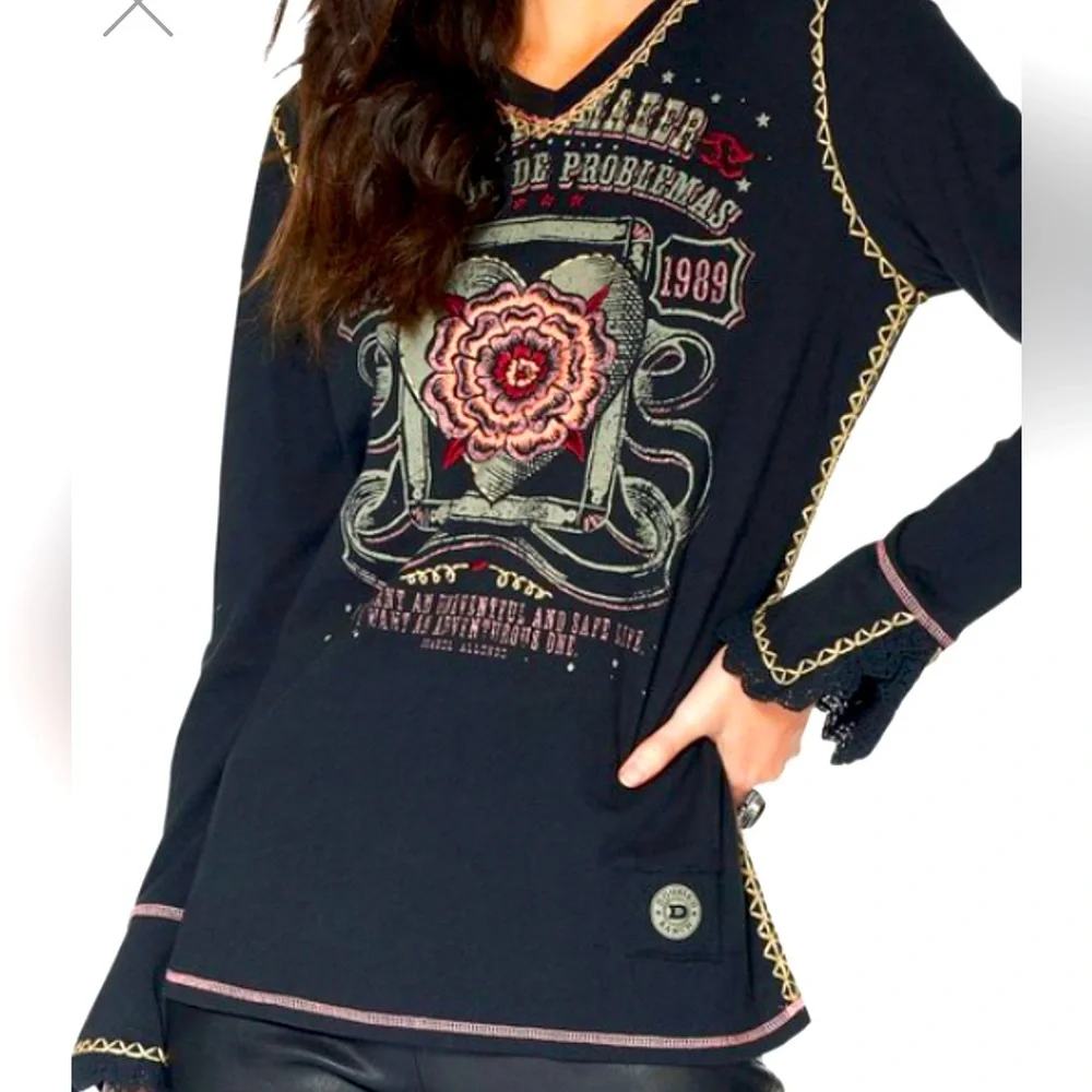 Double D Ranch Trouble Maker top